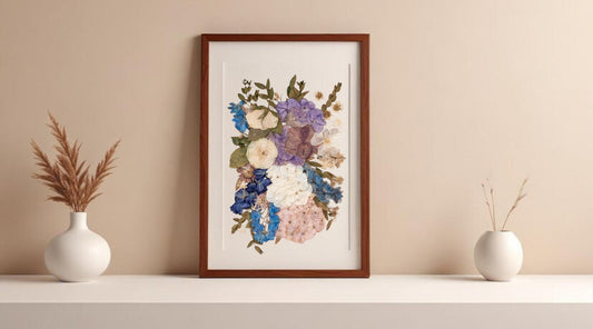 pressed flowers