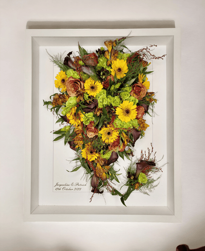 SIÓG Botanicals 3D Flower Art: 45cm x 55cm