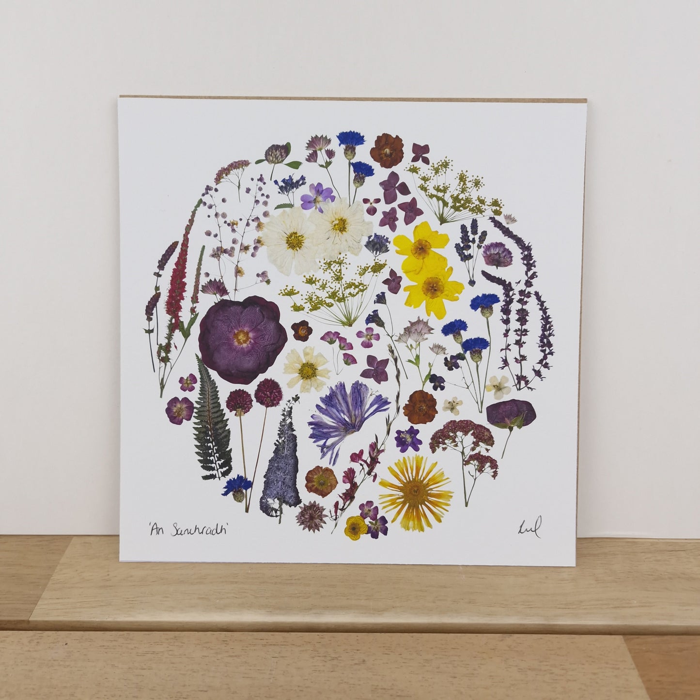 SIÓG Botanicals 'An Samhradh' Summer Flower Art Print