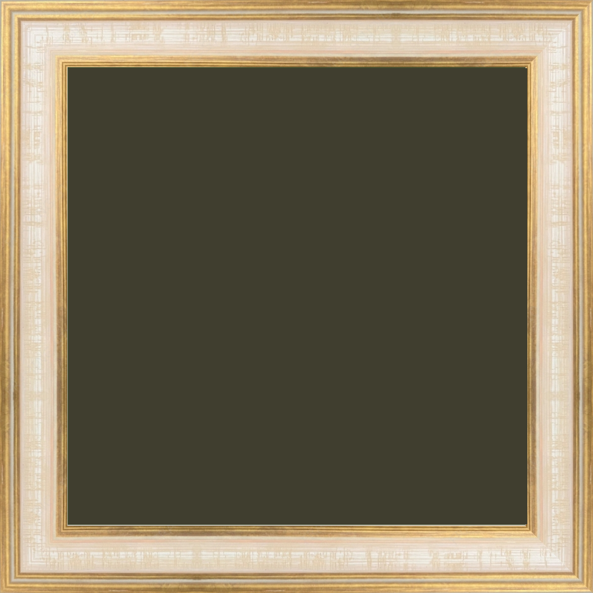 SIÓG Botanicals Antique Gold & Cream/ Charcoal Signature Pressed Wedding Bouquet (16"x20" / 40cm x 50cm)