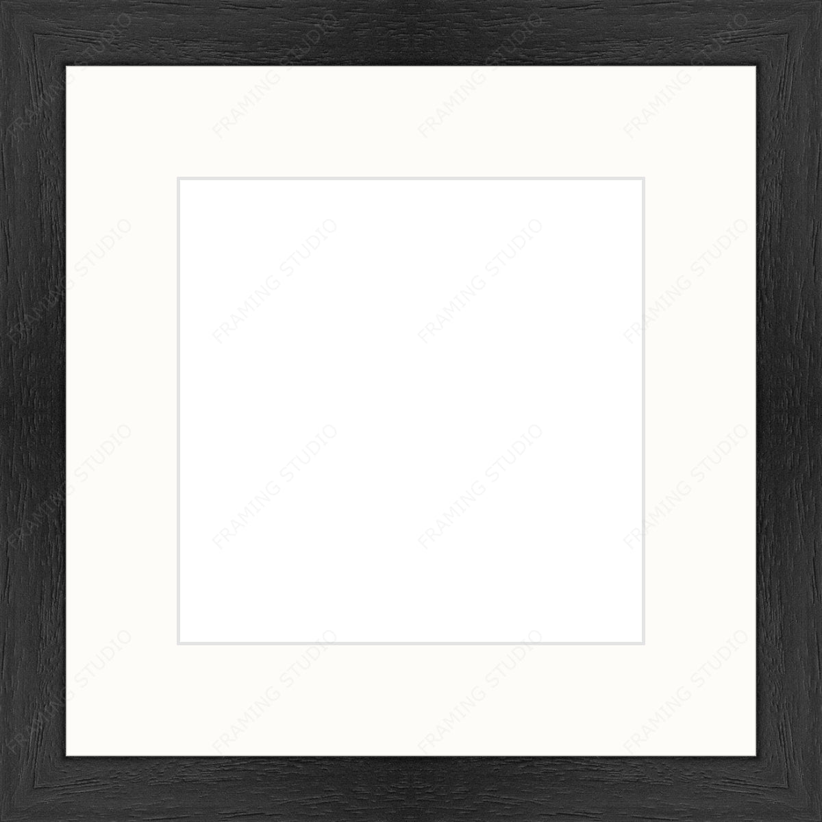 SIÓG Botanicals Black Frame/ Ivory 3D Floral Keepsake (12" x 16" / 30cm x 40cm)