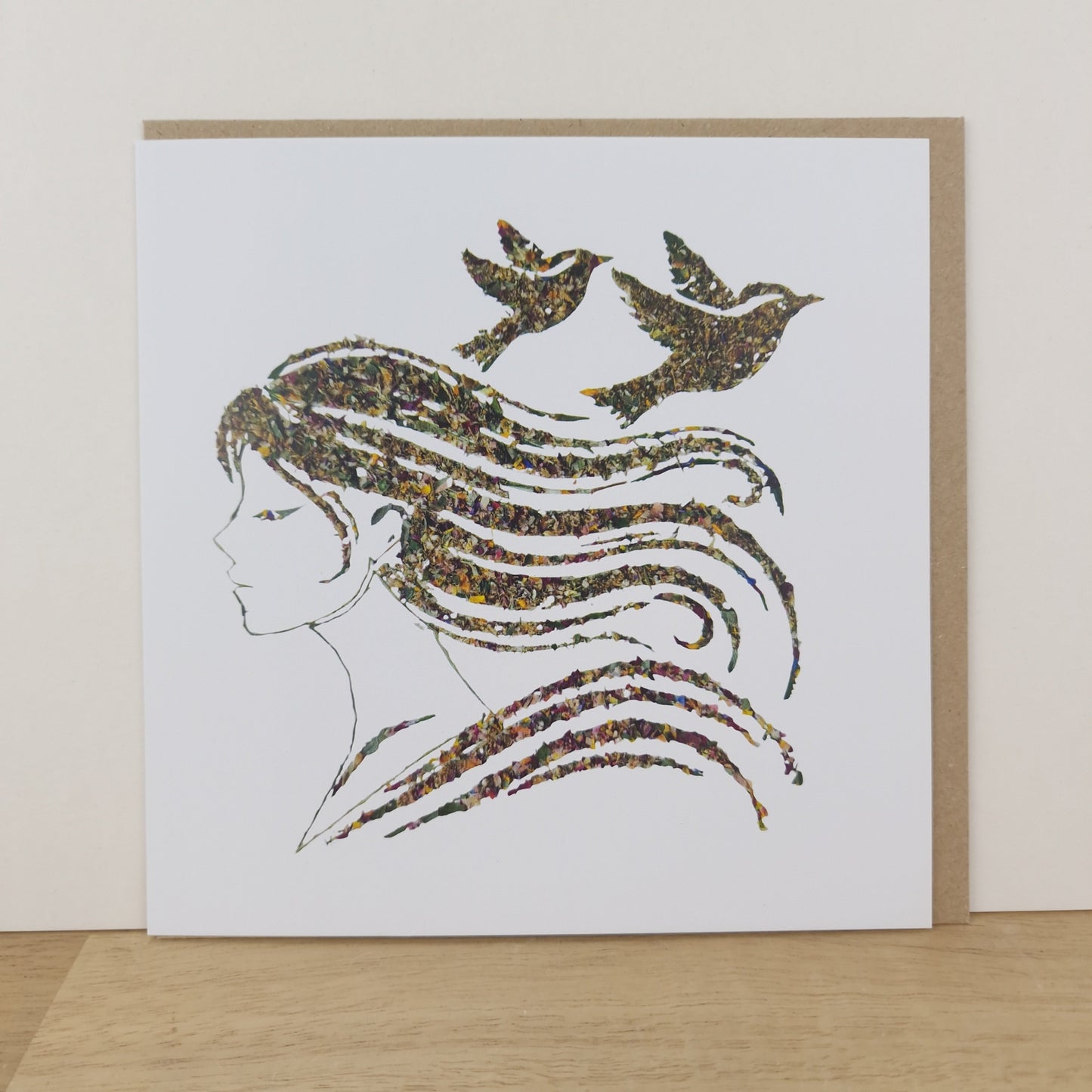 SIÓG Botanicals 'Dreoilín an Churraigh' - Curragh Wren Card