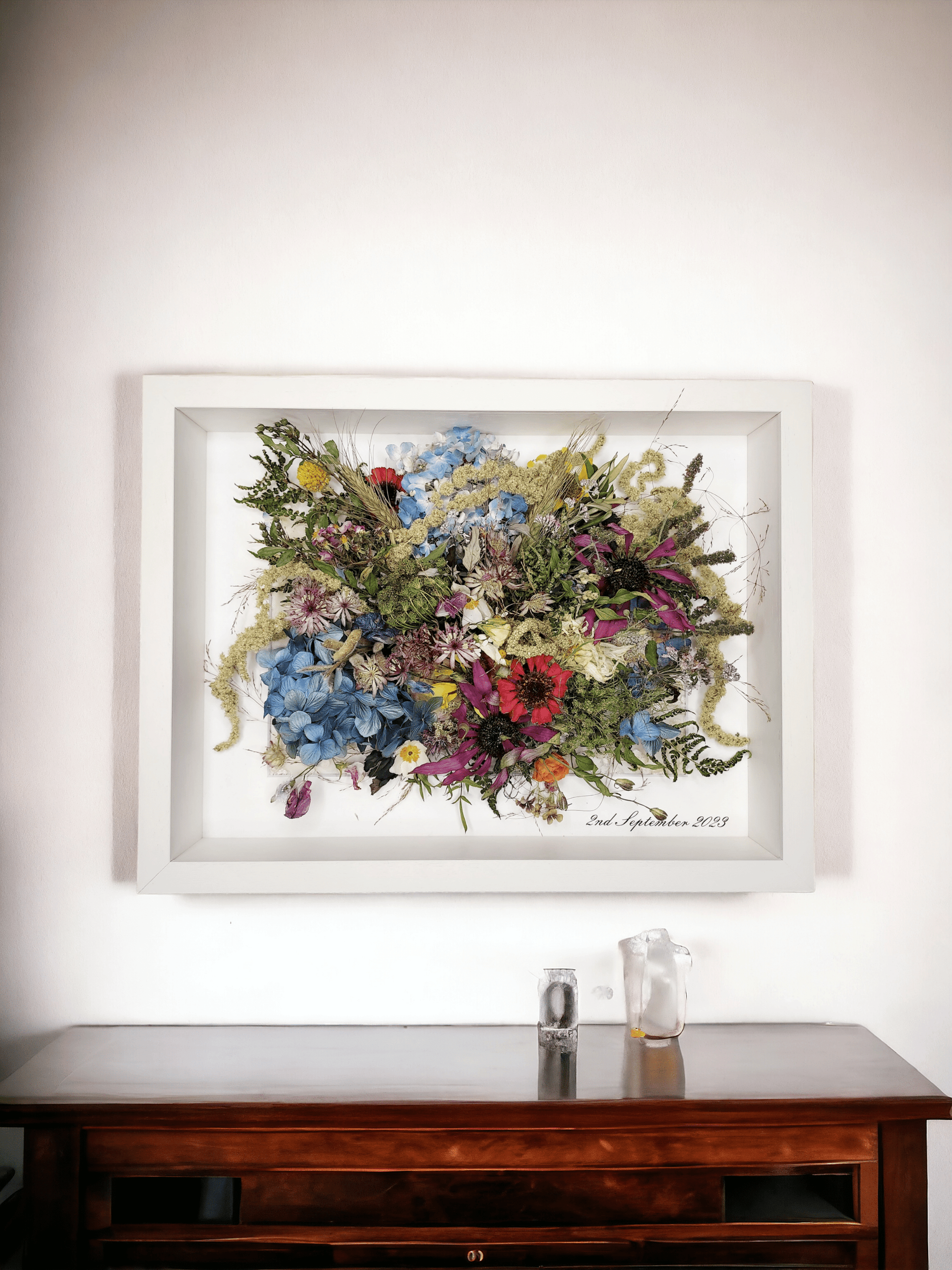 SIÓG Botanicals Garden in bloom 3D Flower Art: 55cm x 45cm