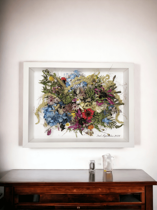 SIÓG Botanicals Garden in bloom 3D Flower Art: 55cm x 45cm