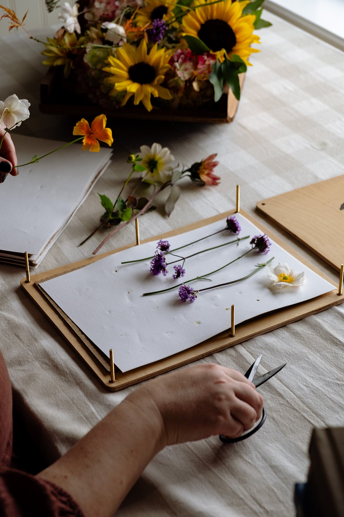 SIÓG Botanicals Pressed Flower Art Workshops