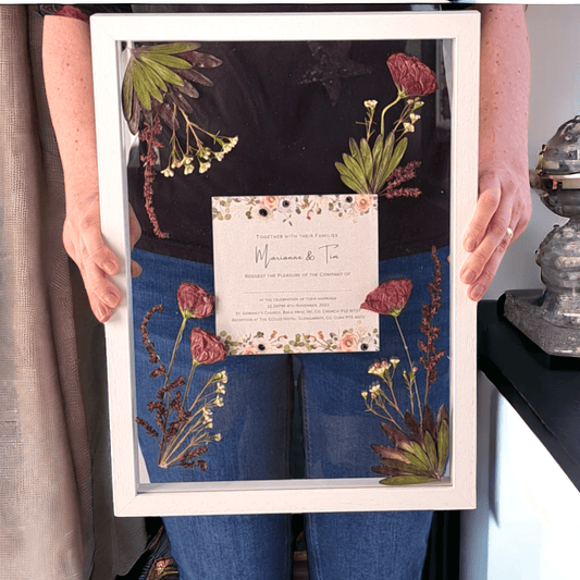 SIÓG Botanicals Pressed on Glass: A2 with Invite