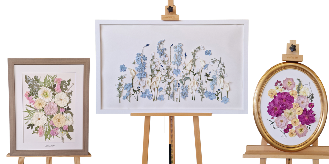 How to Preserve Your Wedding Bouquet: The Art of Pressed Flower Framing in Ireland