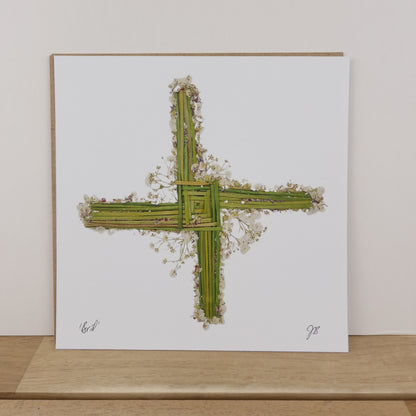 SIÓG Botanicals Product 8" x 8" Print Only 'Brid' Saint Brigid Art Print
