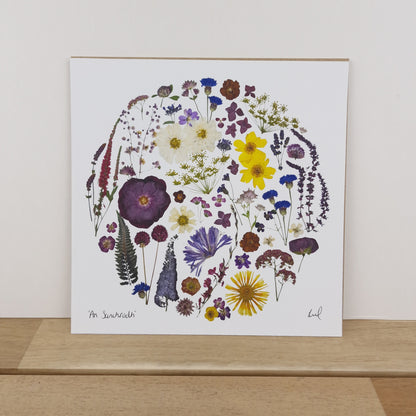 SIÓG Botanicals 'An Samhradh' Summer Flower Art Print