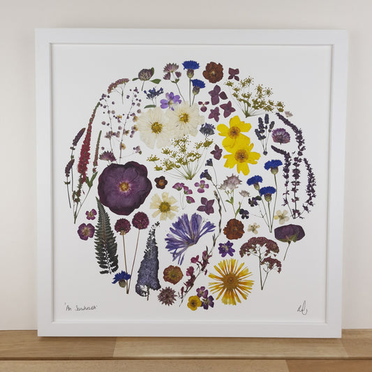 SIÓG Botanicals 'An Samhradh' Summer Flower Art Print