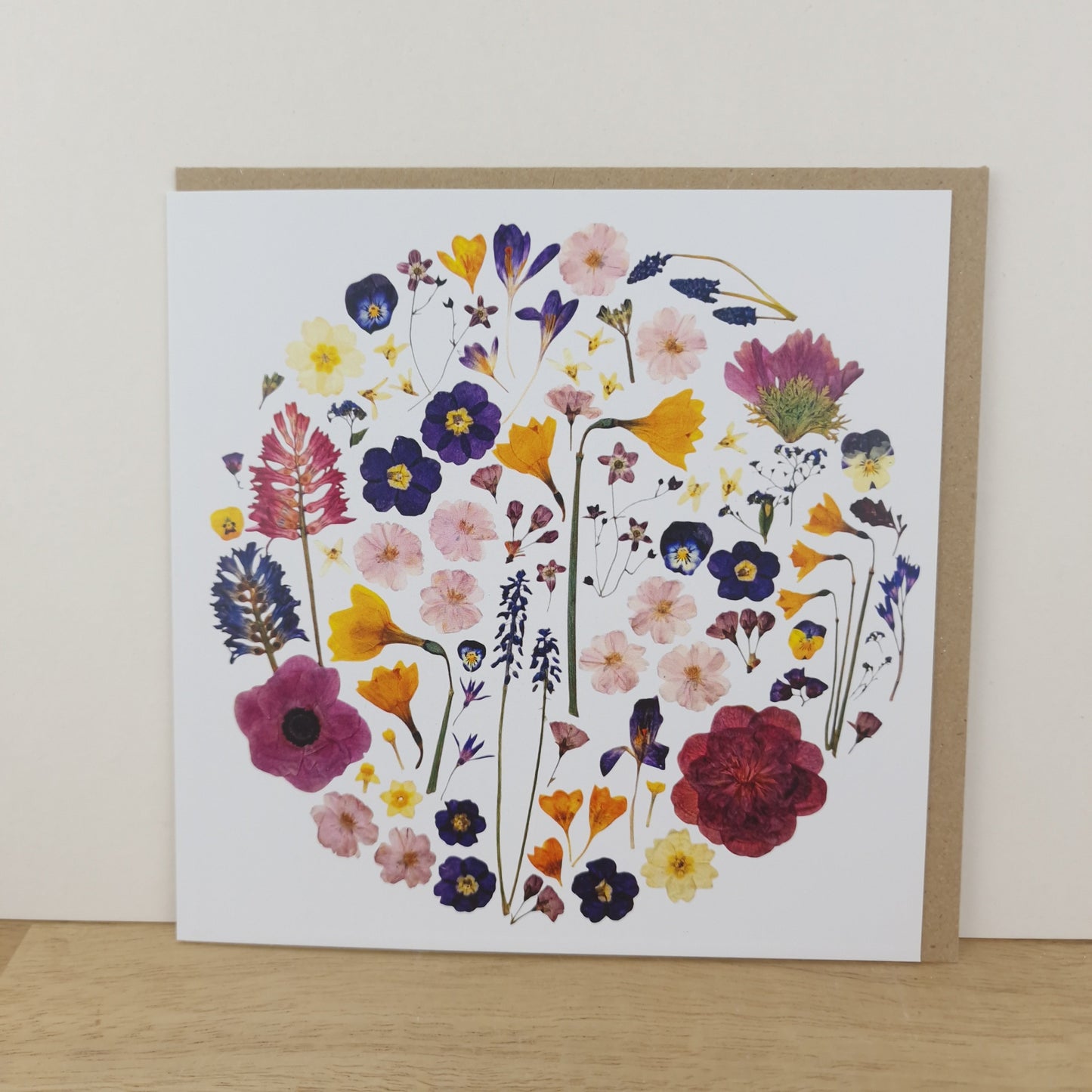 SIÓG Botanicals 'An tEarrach' Spring Flower Greeting Card – A Celebration of Nature’s Renewal