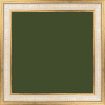 SIÓG Botanicals Antique Gold & Cream/ Green Signature Pressed Wedding Bouquet (16"x20" / 40cm x 50cm)