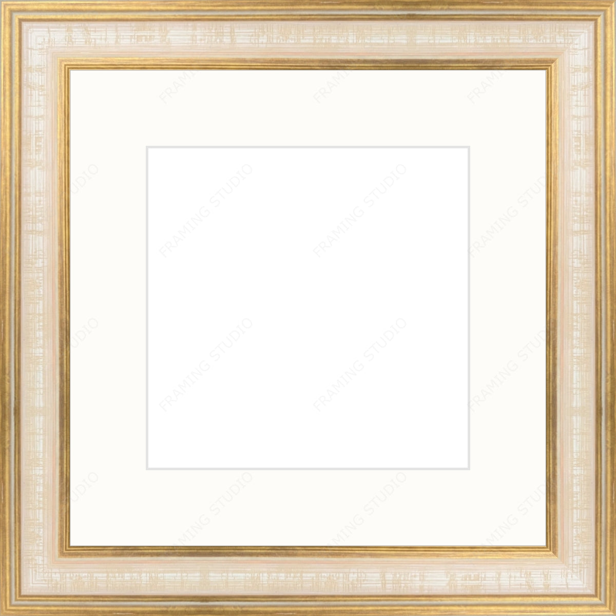 SIÓG Botanicals Antique Gold & Cream/ Ivory Signature Pressed Wedding Bouquet (16"x20" / 40cm x 50cm)