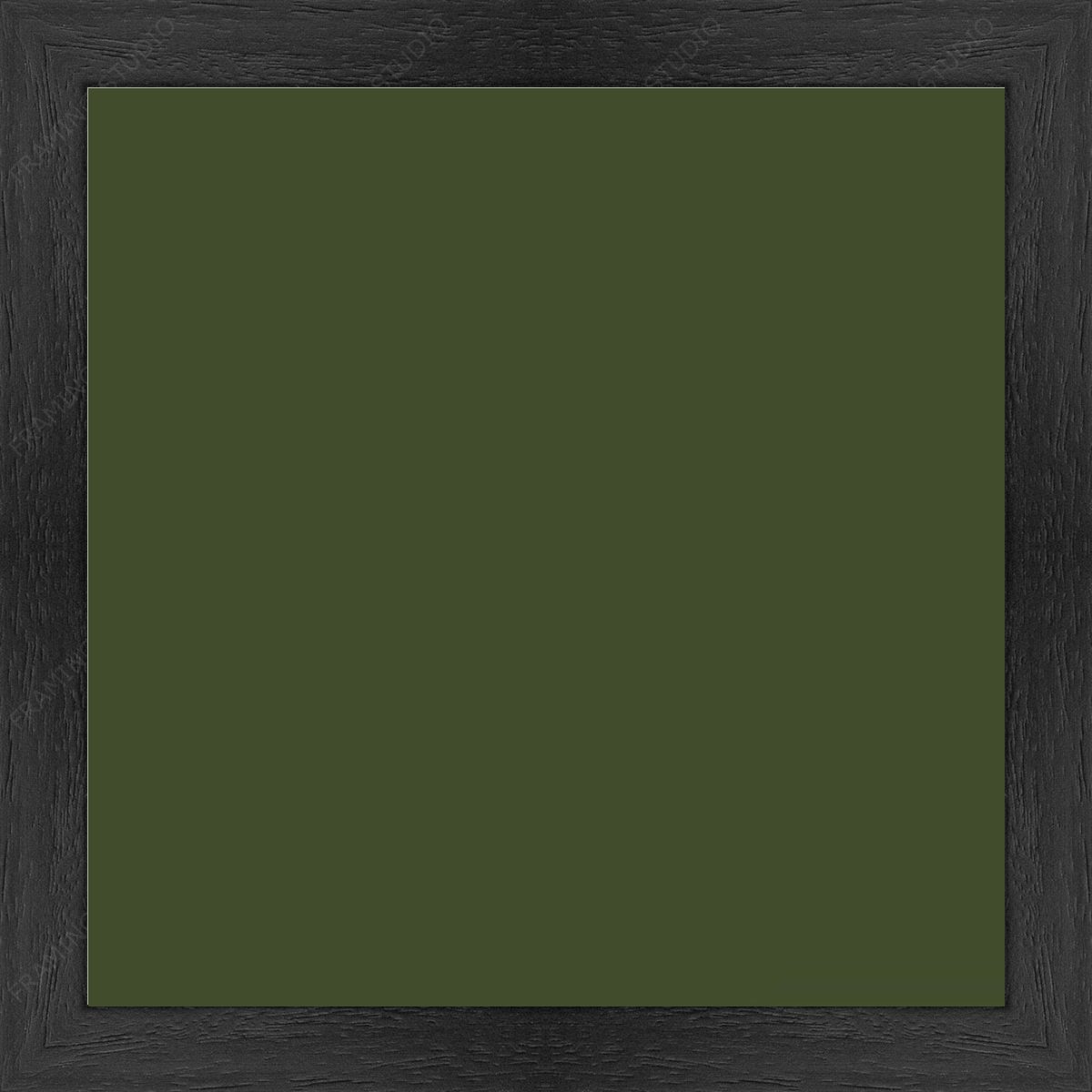 SIÓG Botanicals Black Frame/ Green 3D Floral Keepsake (12" x 16" / 30cm x 40cm)