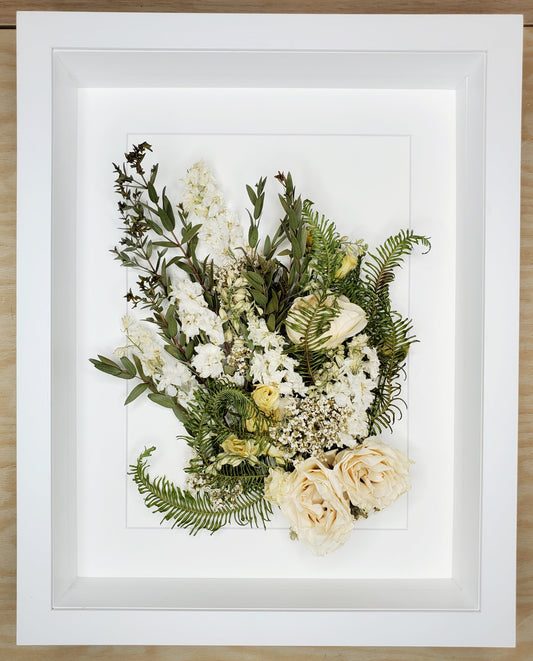 SIÓG Botanicals Memorial Keepsake in 3D  (12" x 16" / 30cm x 40cm)