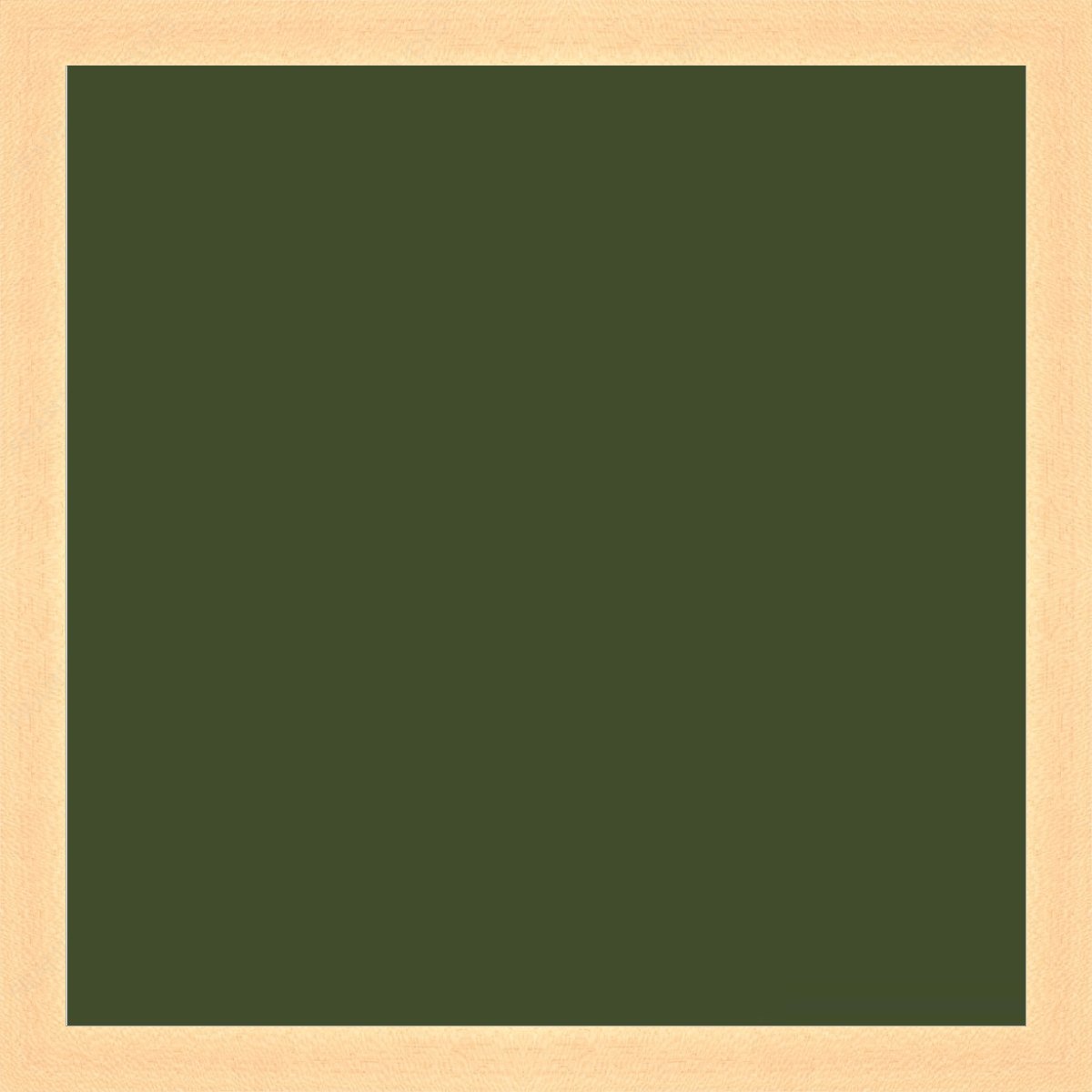 SIÓG Botanicals Natural Frame/ Green 3D Floral Keepsake (12" x 16" / 30cm x 40cm)