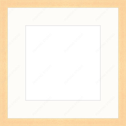 SIÓG Botanicals Natural Frame/ Ivory 3D Floral Keepsake (12" x 16" / 30cm x 40cm)