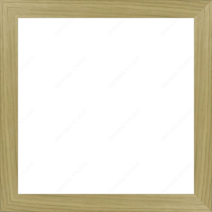 SIÓG Botanicals Oak Frame/ Double Glass €940 (€690 after deposit) Eternal Elegance Pressed (24" x 24" / 60cm x 60cm)