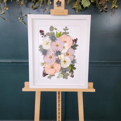 SIÓG Botanicals Signature Pressed Wedding Bouquet (16"x20" / 40cm x 50cm)