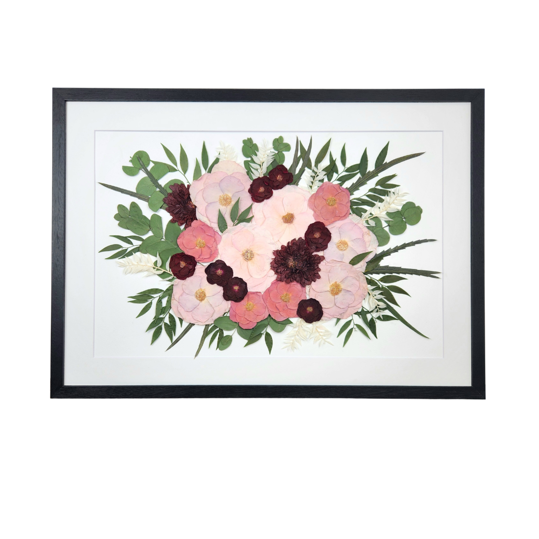SIÓG Botanicals Solid Wood Black/ Ivory Canvas Archive Edition: The Signature Gallery (50cm x 70cm)