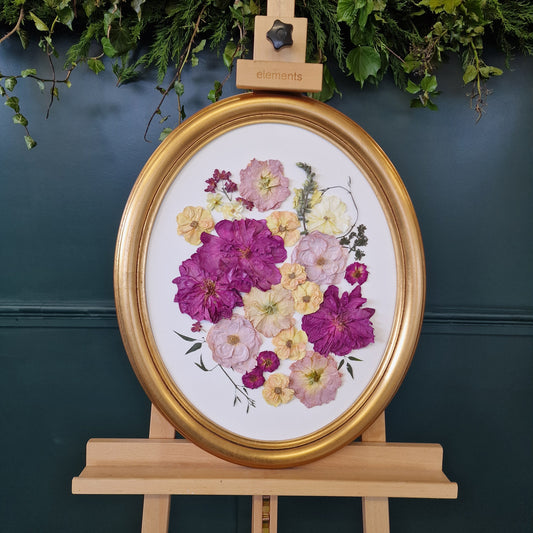 SIÓG Botanicals The Golden Oval (40cm x 50cm)