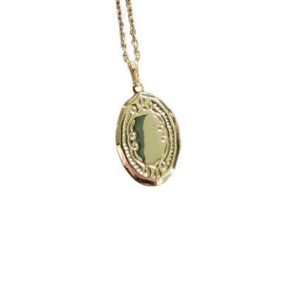 SIÓG Botanicals The Memorial Locket – Custom Photo & Real Irish Forget-Me-Not