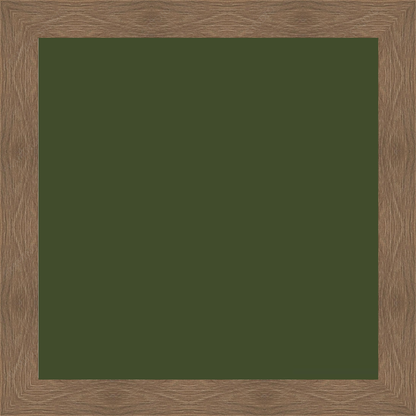 SIÓG Botanicals Walnut Frame/ Green Signature Pressed Wedding Bouquet (16"x20" / 40cm x 50cm)