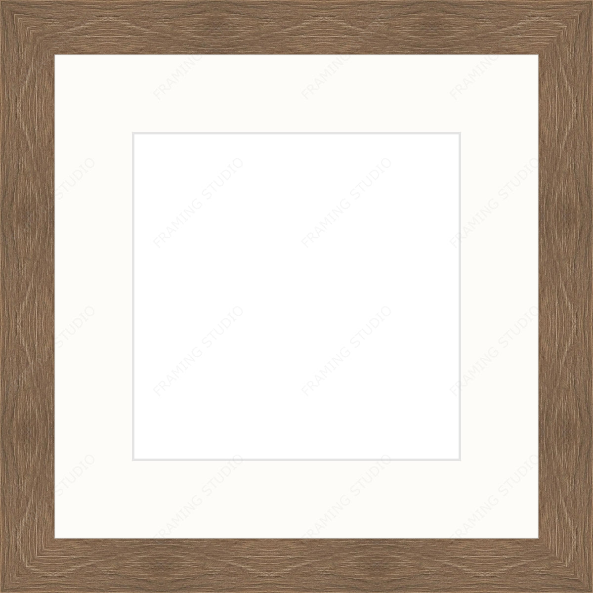 SIÓG Botanicals Walnut Frame/ Ivory Signature Pressed Wedding Bouquet (16"x20" / 40cm x 50cm)